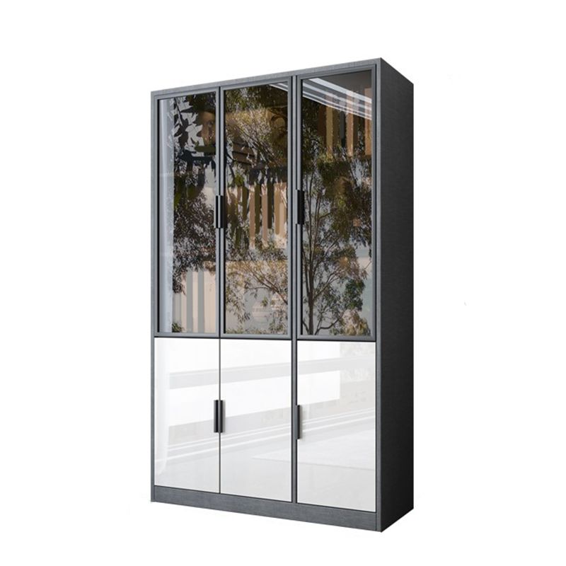 Scandinavian Storage Cabinet Manufactured Wood Display Cabinet for Bedroom Clearhalo 'Display & China Cabinets' 'display_china_cabinets' 'furn' 'furn_display_china_cabinets' 'Furniture' 'Kitchen & Dining Furniture' 1200x1200_2998ad7c-7f11-450a-85a6-d84602d746c6