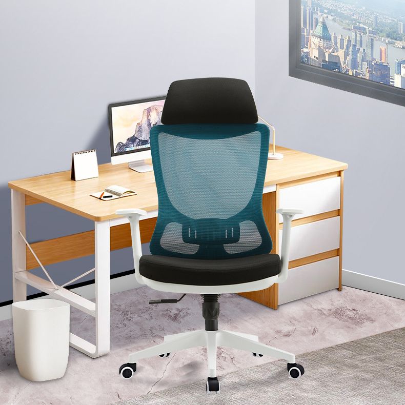Modern Fixed Arms Chair Tilt Mechanism No Distressing Ergonomic Desk Chair Clearhalo 'furn' 'furn_office_chair' 'Furniture' 'Office Chairs' 'Office Furniture' 'office_chair' 1200x1200_299e960f-cf41-41b3-8c72-b3ce6c7f9729