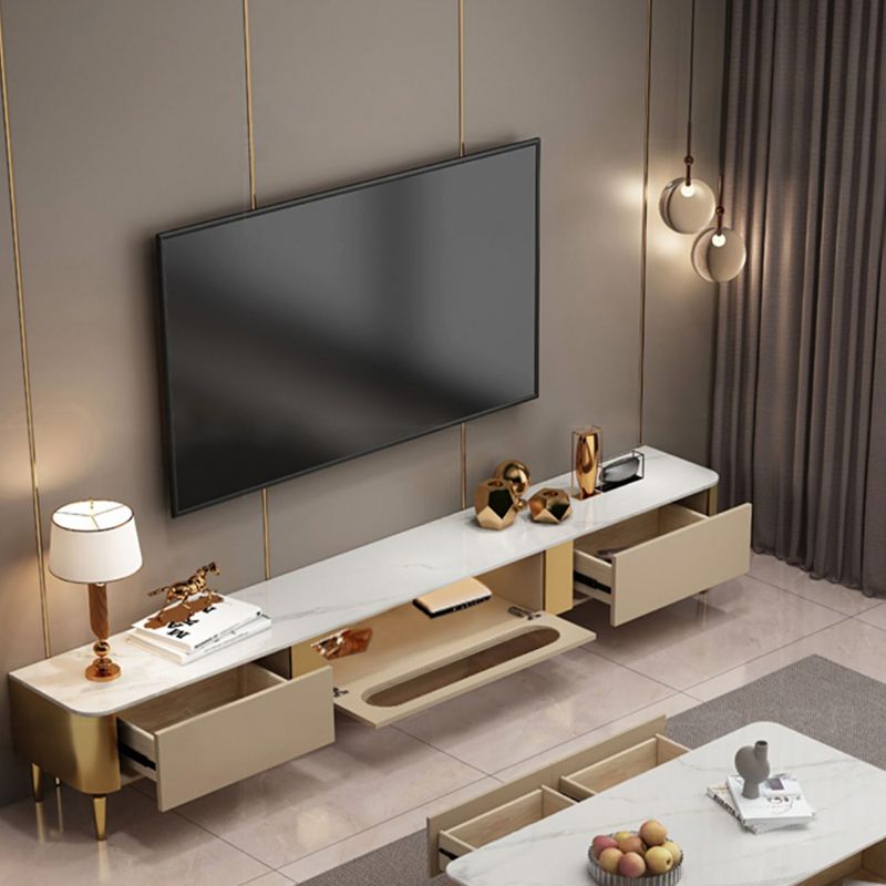 Enclosed Storage Media Console TV Stand Modern TV Stand with Drawers Clearhalo 'furn' 'furn_tv_stands_entertainment_centers' 'Furniture' 'Living Room Furniture' 'TV Stands & Entertainment Centers' 'TV Stands & Media Storage Furniture' 'tv_stands_entertainment_centers' 1200x1200_29a1282f-af0f-43af-94fe-9b6ead9a47ad
