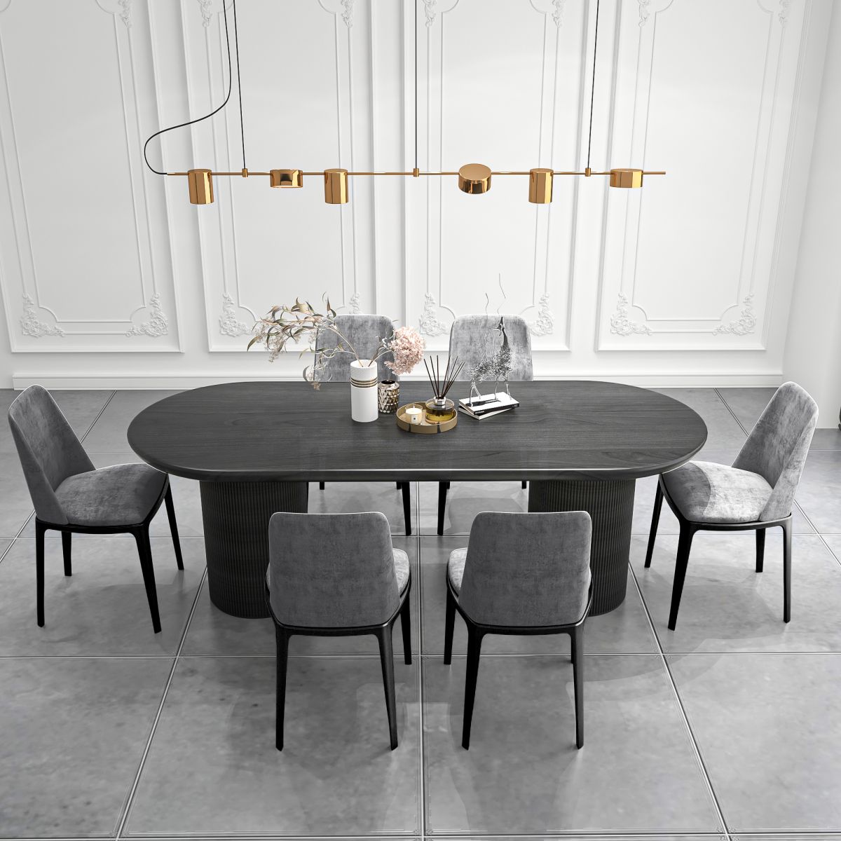 Solid Wood Contemporary Oval Dining Table Wood Top Dining Table for Kitchen Clearhalo ' dining_table' 'Dining Tables & Seating' 'Dining Tables' 'furn' 'furn_dining_table' 'Furniture' 'furniture_dining_table' 'Kitchen & Dining Furniture' 'kitchen&dining_furn' 'kitchen' 'kitchen_dining_table' 1200x1200_29a21eda-742a-43e0-85fd-07a89a91c4c4