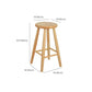Industrial Solid Wood Bar Stool Backless Counter Stool for Bristol Clearhalo 'Bar Furniture' 'Bar Stools' 'bar_stools' 'furn' 'furn_bar_stools' 'Furniture' 'Kitchen & Dining Furniture' 1200x1200_29a2ce8c-c9df-4102-bcb6-f7a15920d794