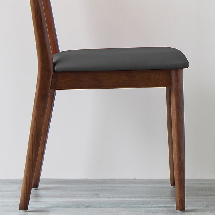 Modern Style Wooden Dining Chairs Slat Back Stacking Side Chair for Kitchen Clearhalo ' kitchen&dining_furn' 'Dining Chairs' 'Dining Tables & Seating' 'dining_chair' 'furn' 'furn_dining_chair' 'Furniture' 'furniture_dining_chair' 'Kitchen & Dining Furniture' 'kitchen' 1200x1200_29a3b9a2-6b1a-49ee-be87-2202af1fd004