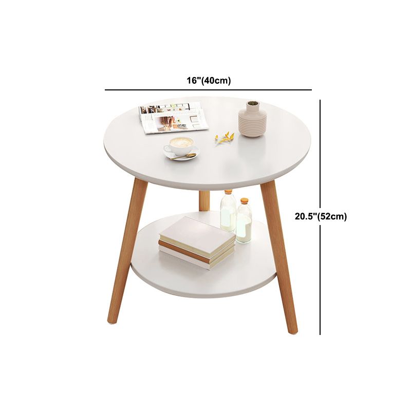 Contemporary Style Side End Table 3 Legs Sofa Side Accent Table Round Side End Table
