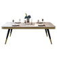Sintered Stone Modern Rectangle Dining Table White Stone Top Table with 4 Legs Clearhalo ' dining_table' 'Dining Tables & Seating' 'Dining Tables' 'furn' 'furn_dining_table' 'Furniture' 'furniture_dining_table' 'Kitchen & Dining Furniture' 'kitchen&dining_furn' 'kitchen' 'kitchen_dining_table' 1200x1200_29af70e7-2f38-4a49-830d-999ca9948845