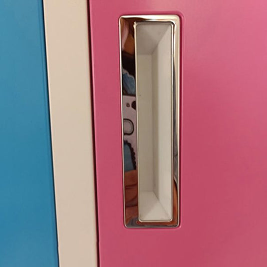 Gabinete de almacenamiento con bisagras de armario de armario de acero contemporáneo para el hogar