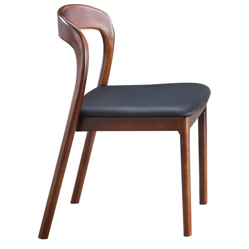 Contemporary Dining Room Solid Wood Side Chair Open Back Dining Side Chair Clearhalo 'Dining Chairs' 'Dining Tables & Seating' 'dining_chair' 'furn' 'furn_dining_chair' 'Furniture' 'furniture_dining_chair' 'Kitchen & Dining Furniture' 1200x1200_29b39828-18cf-4108-bb13-63ceef018ad4