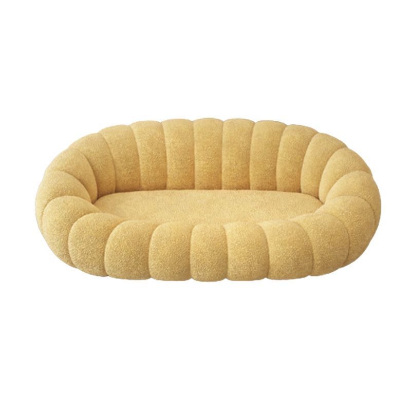 Contemporary Polyester Seating Tufted Tuxedo Arm Loveseat for Living Room Clearhalo 'furn' 'furn_sofas' 'Furniture' 'Living Room Furniture' 'Sofa' 'sofas' 1200x1200_29b5c76c-e61e-4a6b-b75e-843b48f9e4bb