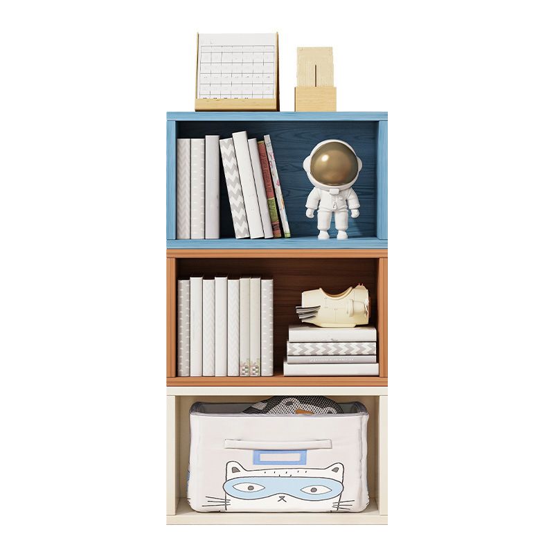 Contemporary Engineer Wood Bookshelf Closed Back Bookcase,17.7"L x 6.7"W x 11.8"H Clearhalo 'Bookcases' 'furn' 'furn_bookcases' 'Furniture' 'Office Furniture' 1200x1200_29b9f187-ba61-4c68-a1ba-b23cbc07a795