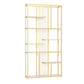 Industrial Open Etagere Bookshelf Iron Frame Manufactured Wood Shelf Bookshelf Clearhalo 'Bookcases' 'furn' 'furn_bookcases' 'Furniture' 'furniture_bookcases' 'kitchen' 'kitchen_bookcases' 'Living Room Furniture' 'Office Furniture' 1200x1200_29ba95f2-95a5-41e5-9441-95a4d45e92f0