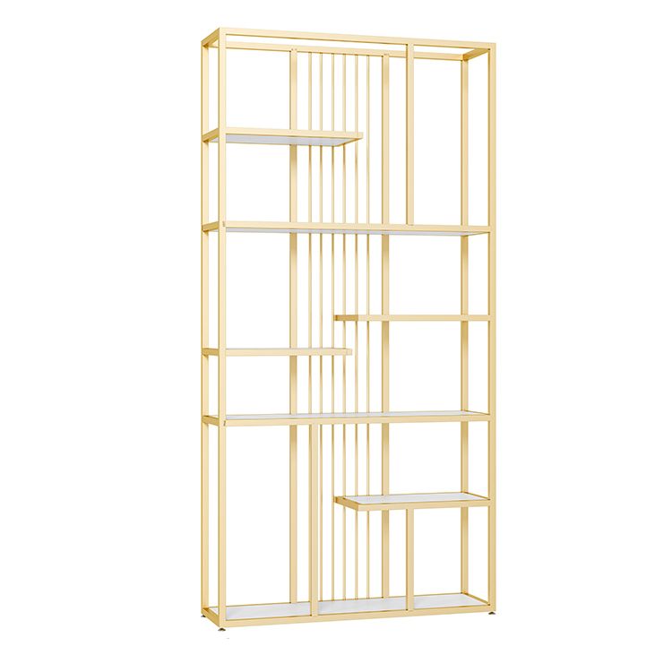 Industrial Open Etagere Bookshelf Iron Frame Manufactured Wood Shelf Bookshelf Clearhalo 'Bookcases' 'furn' 'furn_bookcases' 'Furniture' 'furniture_bookcases' 'kitchen' 'kitchen_bookcases' 'Living Room Furniture' 'Office Furniture' 1200x1200_29ba95f2-95a5-41e5-9441-95a4d45e92f0