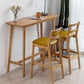 Modern Rectangle Fixed Bar Table Solid Wood Counter Height Bar Dining Table Clearhalo 'Bar Furniture' 'Bar Tables' 'bar_tables' 'furn' 'furn_bar_tables' 'Furniture' 'Kitchen & Dining Furniture' 1200x1200_29bc3e88-8020-4db0-b84f-f2e0d276e0fb