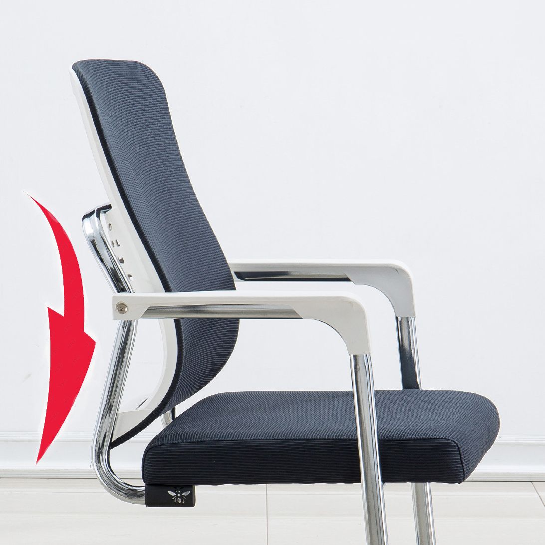Gray Contemporary Arm Chair Breathable AirGrid Upholstered Desk Chair Clearhalo 'furn' 'furn_office_chair' 'Furniture' 'Office Chairs' 'Office Furniture' 'office_chair' 1200x1200_29bdcd14-3741-460f-91e2-c05812a8f955