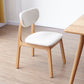 Solid Wood Scandinavian Dining Room Chair Matte Finish Open Back Dining Side Chair Clearhalo ' kitchen&dining_furn' 'Dining Chairs' 'Dining Tables & Seating' 'dining_chair' 'furn' 'furn_dining_chair' 'Furniture' 'furniture_dining_chair' 'Kitchen & Dining Furniture' 'kitchen' 1200x1200_29bf1da1-049b-4580-8490-d5c986f30f89