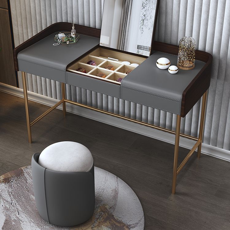 Glam da 17,72 "vanità per trucco in legno con 2 cassetti per la camera da letto