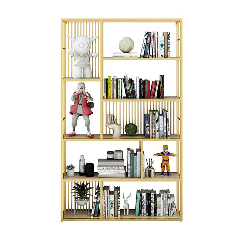 Open Back Shelf Bookcase Glam Style Bookcase for Office and Study Room Clearhalo 'Bookcases' 'furn' 'furn_bookcases' 'Furniture' 'furniture_bookcases' 'Office Furniture' 1200x1200_29c819f3-2126-43f3-b29b-c4f202d7dd85