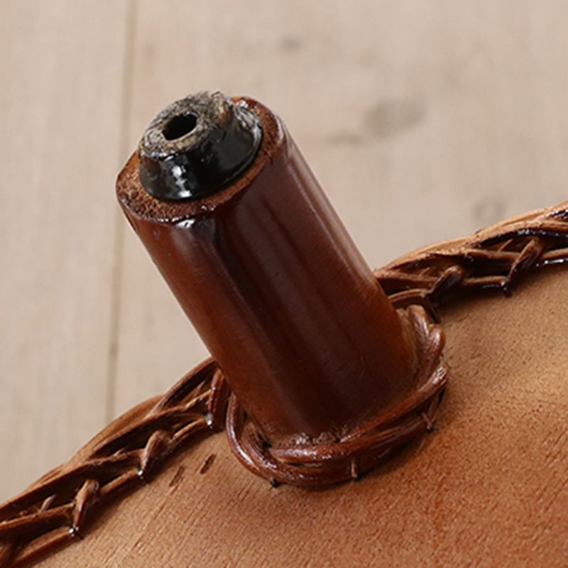 Rattan armloze stoel 19.68 "L x 19.68" W Basic Four Legs Chair for Living Room