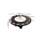 Solid Wood Pedestal Dining Table Tradition Turntable Kitchen Table