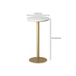 Glam Pedestal Pub Table Artificial Marble Bar Height Cocktail Table Clearhalo 'Bar Furniture' 'Bar Tables' 'bar_tables' 'furn' 'furn_bar_tables' 'Furniture' 'Kitchen & Dining Furniture' 1200x1200_29d3cd35-0bf9-4f5c-b7db-33b57b5c2ca7