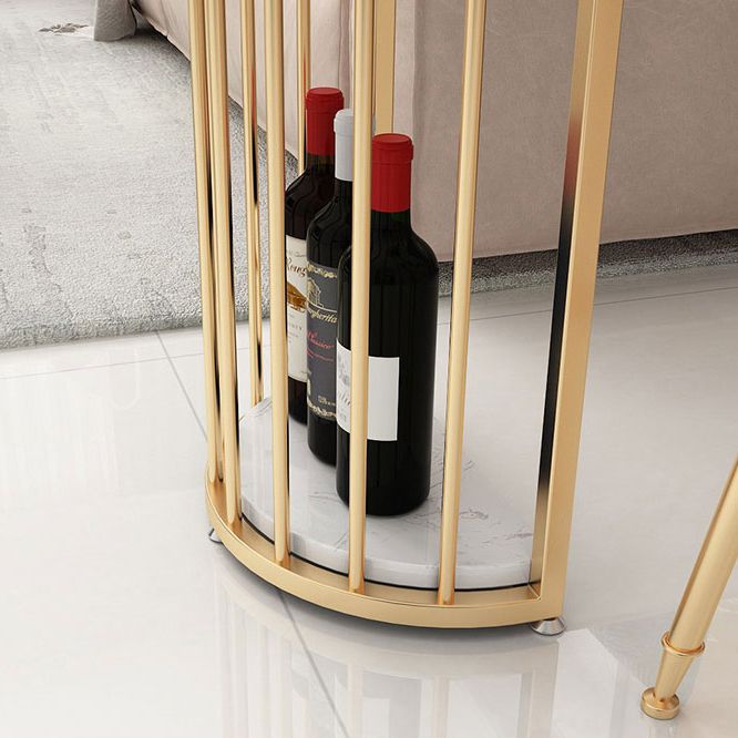 Nordic Glam Rectangle Bar Counter Table Sintered Stone Dining Table with Metal Legs Clearhalo 'Bar Furniture' 'Bar Tables' 'bar_tables' 'furn' 'furn_bar_tables' 'Furniture' 'furniture_bar_tables' 'Kitchen & Dining Furniture' 1200x1200_29dc0f74-01fe-4561-8909-1da3c6b26781