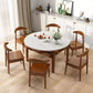 Minimalist Extendable Round Shape Table Standard Sintered Stone Dining Table for Kitchen Clearhalo ' dining_table' 'Dining Tables & Seating' 'Dining Tables' 'furn' 'furn_dining_table' 'Furniture' 'furniture_dining_table' 'Kitchen & Dining Furniture' 'kitchen&dining_furn' 'kitchen' 'kitchen_dining_table' 1200x1200_29dcef74-711d-4421-ba46-10c973b106a3