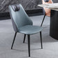 Industrial Style Faux Leather Chairs Armless Side Chairs with Metal Legs for Home Use Clearhalo 'Dining Chairs' 'Dining Tables & Seating' 'dining_chair' 'furn' 'furn_dining_chair' 'Furniture' 'Kitchen & Dining Furniture' 1200x1200_29de653c-0040-4907-9c52-9b0b44f435ef