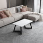 Table basse rectangulaire en ardoise Aucune table basse simple pénible