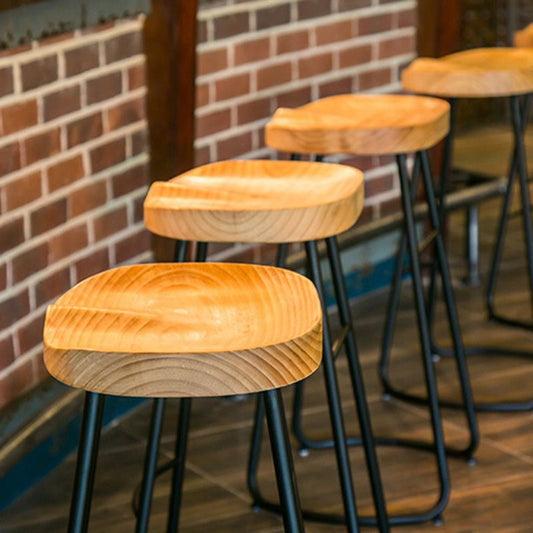 Iron Bar Stool Home Living Room Milk Tea Shop High Stool Bar Creative Modern Style Clearhalo 'Bar Furniture' 'Bar Stools' 'bar_stools' 'furn' 'furn_bar_stools' 'furniture_bar_stools' 'Kitchen & Dining Furniture' 'kitchen&dining_furn' 'kitchen' 'kitchen_furn' Furniture' 1200x1200_29dedfd4-5b3e-47c8-85fc-73430dd7cf7d