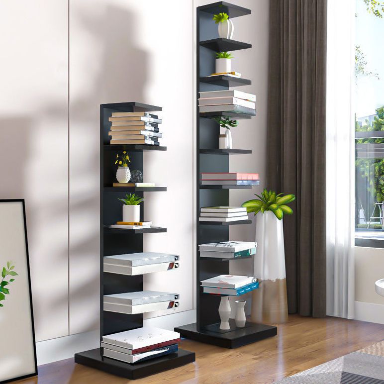 13.78"W Bookcase Contemporary Style Invisible Bookshelf for Home Office Clearhalo 'Bookcases' 'furn' 'furn_bookcases' 'Furniture' 'Office Furniture' 1200x1200_29df8e7e-8229-43e0-95e9-368a4a611b3e