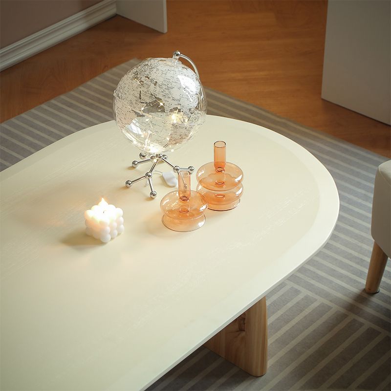 15.7"H Modern Style Sled Base Wooden Solid Color Round Coffee Table Clearhalo 'Coffee & Accent Tables' 'Coffee Tables' 'coffee_tables' 'furn' 'furn_coffee_tables' 'Furniture' 'Living Room Furniture' 1200x1200_29e46746-561e-4fda-91e4-0b22556728bb