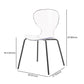 Modern Plastic Solid Back Side Chair 33"H Dining Chair with 4 Legs for Restaurant Clearhalo ' kitchen&dining_furn' 'Dining Chairs' 'Dining Tables & Seating' 'dining_chair' 'furn' 'furn_dining_chair' 'Furniture' 'furniture_dining_chair' 'Kitchen & Dining Furniture' 'kitchen' 1200x1200_29e55296-4838-43d0-8d2c-c91a254a6d06