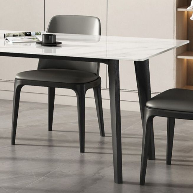 Contemporary Style Sintered Stone Dining Table Set 1/4/5/7 Pieces Dining Set for Home Clearhalo 'Dining Room Sets' 'Dining Tables & Seating' 'dining_room_set' 'furn' 'furn_dining_room_set' 'Furniture' 'furniture_dining_room_set' 'Kitchen & Dining Furniture' 1200x1200_29e74840-ee47-4c28-9c69-8415ea358a79