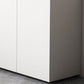 Stello contemporaneo di cabinediettiere bianco 34.6 ".