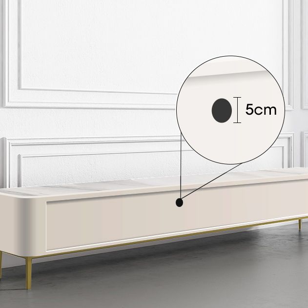 Rectangle Enclosed Storage TV Stand Luxury Sintered Stone Home Stand Console Clearhalo 'furn' 'furn_tv_stands_entertainment_centers' 'Furniture' 'Living Room Furniture' 'TV Stands & Entertainment Centers' 'TV Stands & Media Storage Furniture' 'tv_stands_entertainment_centers' 1200x1200_29ea9ee8-ee2f-428a-8b4f-fc9629c6fe43