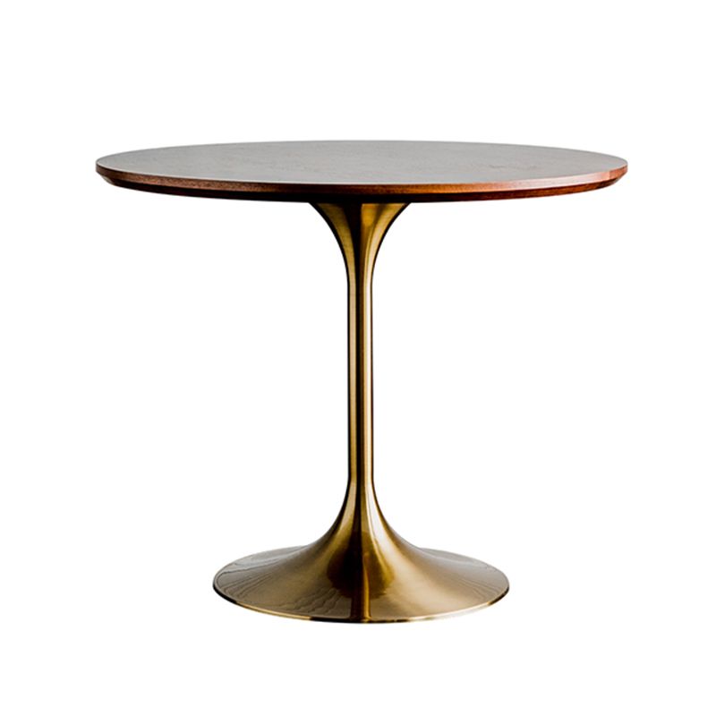 Modern Round Wood Dining Table Tulip Base Home Kitchen Dinner Dining Table Clearhalo 'Dining Tables & Seating' 'Dining Tables' 'dining_table' 'furn' 'furn_dining_table' 'Furniture' 'furniture_dining_table' 'Kitchen & Dining Furniture' 'kitchen' 'kitchen_dining_table' 1200x1200_29ec25d1-b7fc-493c-8dd6-7a1c459d6f61