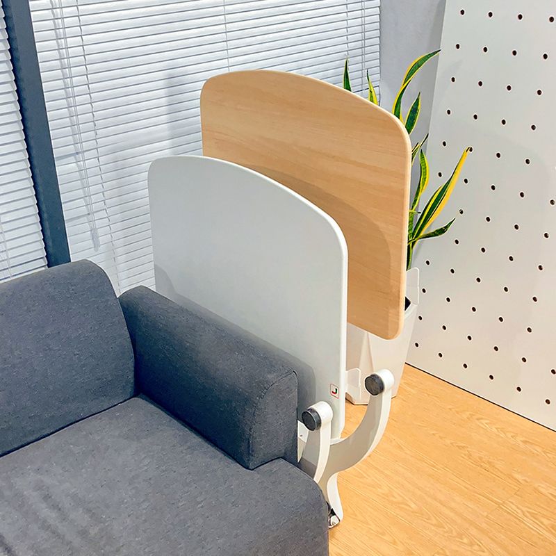 Modern Office Task Desk Freeform Shape Writing Desk with White Leg Clearhalo 'furn' 'furn_office_desk' 'Furniture' 'Office Desks' 'Office Furniture' 'office_desk' 1200x1200_29ec8624-bcaf-44fb-aec2-50713e6f4fad