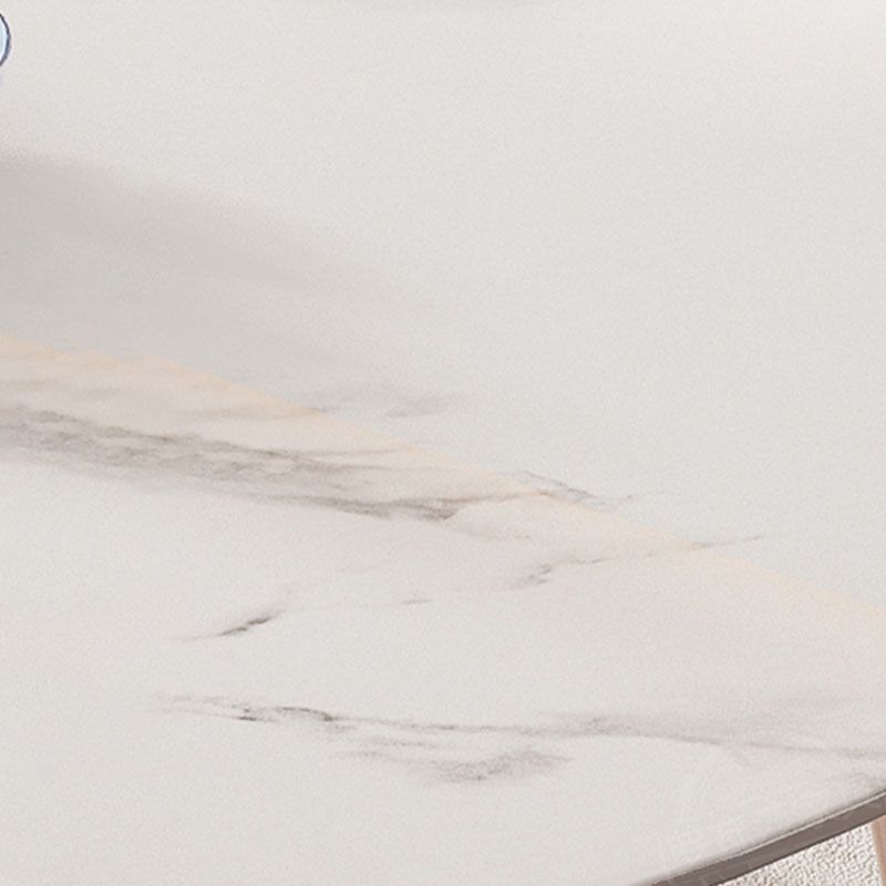 Extendable Dining Table Sintered Stone Dinner Table for Dining Room