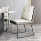 Modern Leather Living Room Side Chair Solid Back Matte Finish Dining Chair Clearhalo ' kitchen&dining_furn' 'Dining Chairs' 'Dining Tables & Seating' 'dining_chair' 'furn' 'furn_dining_chair' 'Furniture' 'furniture_dining_chair' 'Kitchen & Dining Furniture' 'kitchen' 1200x1200_29f3910f-b601-4fac-851b-ea03736e197b