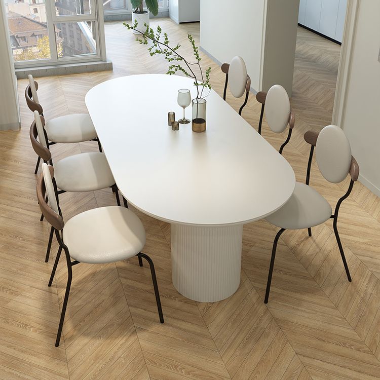 Metal and Slate Table Modern Minimalist Home Wood Base Dining Table Clearhalo 'Dining Tables & Seating' 'Dining Tables' 'dining_table' 'furn' 'furn_dining_table' 'Furniture' 'Kitchen & Dining Furniture' 1200x1200_29f51068-df80-44f9-8b8e-d99afa3774d4