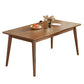 Rectangle Modern Dining Table Brown Tone Fixed Table with Rubberwood Solid Wood Clearhalo ' dining_table' 'Dining Tables & Seating' 'Dining Tables' 'furn' 'furn_dining_table' 'Furniture' 'furniture_dining_table' 'Kitchen & Dining Furniture' 'kitchen&dining_furn' 'kitchen' 'kitchen_dining_table' 1200x1200_29f7ae2a-a7b0-4015-ab8e-8df1cad7f40a