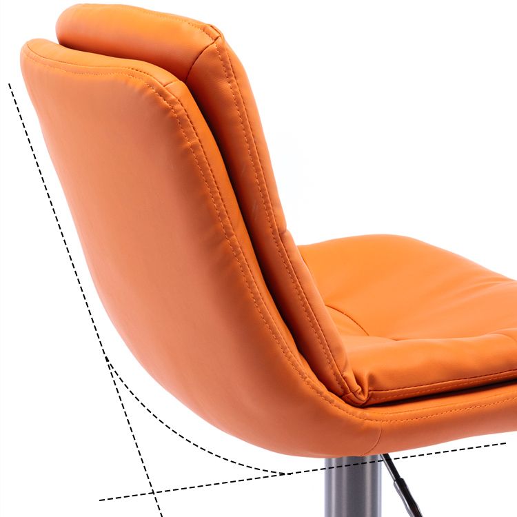 Sgabelli da bar in pelle da bar regolabile per sala da pranzo