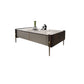 28" Wide Contemporary Cocktail Table White 4 Legs Stone Coffee Table Clearhalo 'Coffee & Accent Tables' 'Coffee Tables' 'coffee_tables' 'furn' 'furn_coffee_tables' 'Furniture' 'Living Room Furniture' 1200x1200_29fbcecc-517e-4c7a-b3df-007301dfb6b7