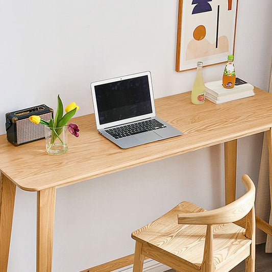 自然の現代的なソリッドウッドバーダイニングテーブル長方形のバーテーブル