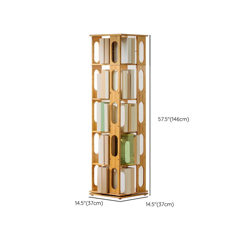 Libreria in legno ingegnerizzato per libreria verticale moderna per la sala da studio