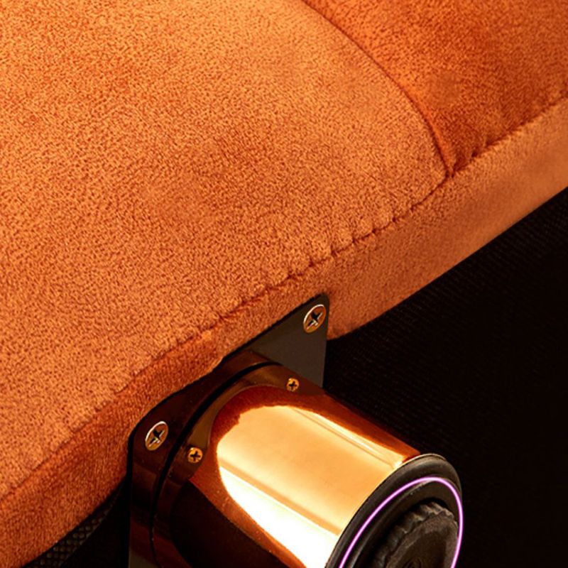 Sofá de la galleta escandinava Sofá de 3 plazas de brazo inclinado - 82.7 "de ancho