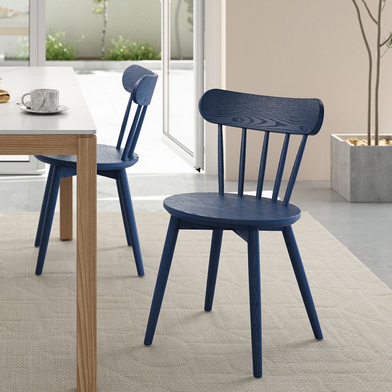 Zeitgenössischer Massivholz Windsor Essstuhl für Esszimmer