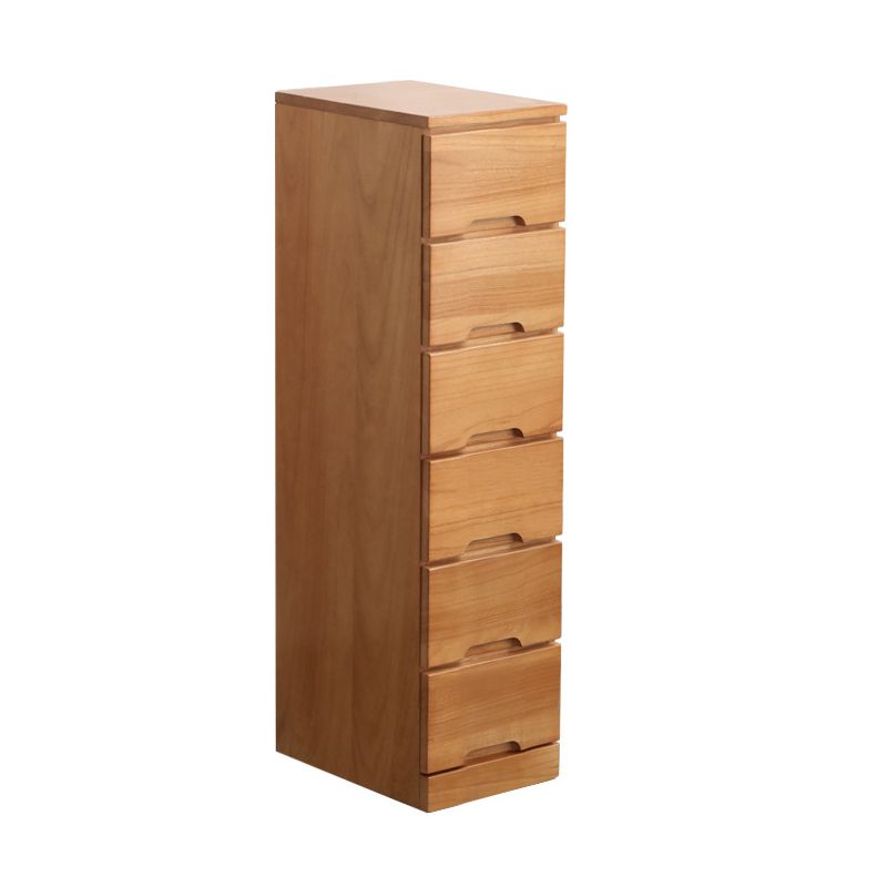 44 "hoge houten 6-lads accentborstkant vierkante bovenkant zonder handkastje