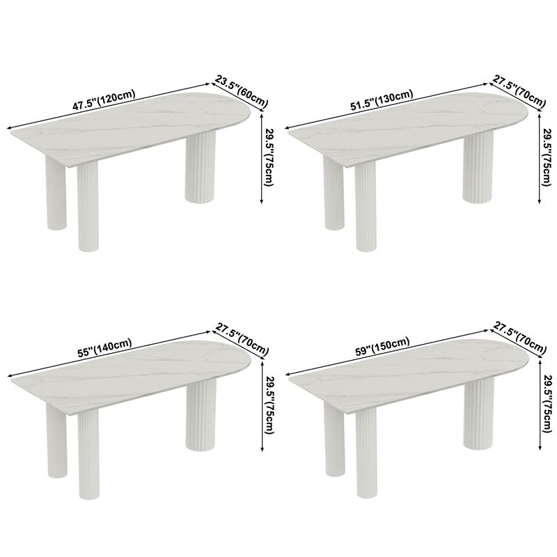 Solid Wood Contemporary Free Form Dining Table Sintered Stone Table for Dining Room Clearhalo ' dining_table' 'Dining Tables & Seating' 'Dining Tables' 'furn' 'furn_dining_table' 'Furniture' 'furniture_dining_table' 'Kitchen & Dining Furniture' 'kitchen&dining_furn' 'kitchen' 'kitchen_dining_table' 1200x1200_2a05f564-8088-4a9c-88ec-efde80330cde