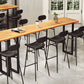 Modern Backrest Counter Stool Iron Cafe Bar Stool with Cushion and Pedal Clearhalo 'Bar Furniture' 'Bar Stools' 'bar_stools' 'furn' 'furn_bar_stools' 'Furniture' 'Kitchen & Dining Furniture' 1200x1200_2a08a2d8-669b-46d8-8fec-da3f28d37d4a