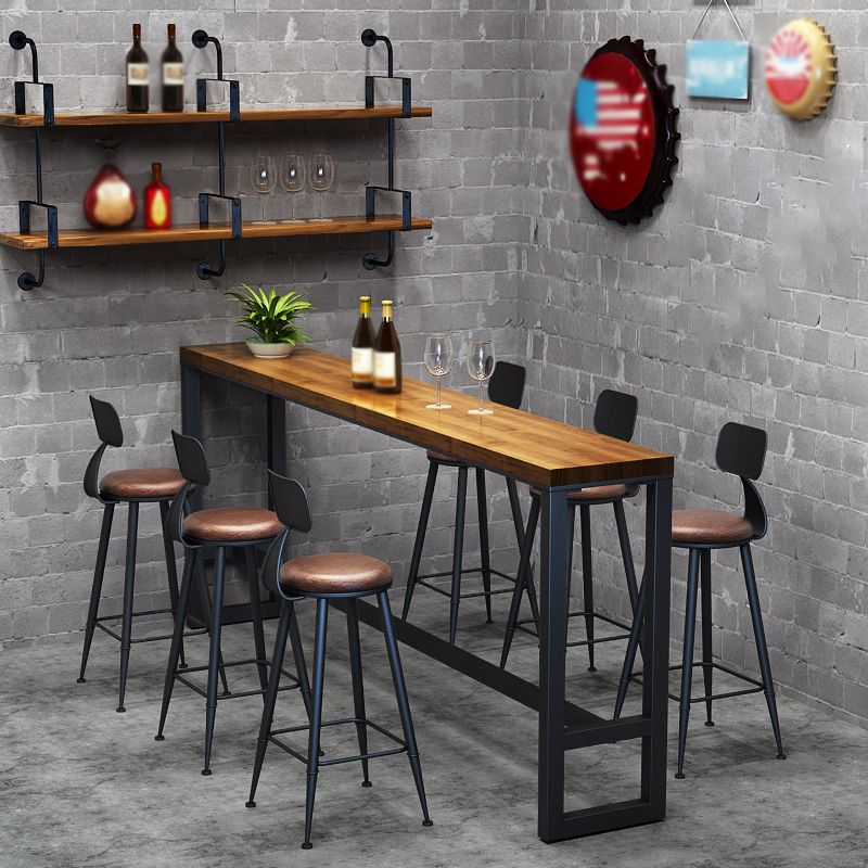 Industrial Distressed Bar Stool Bristol Bar Stool Leather with Cushion Clearhalo 'Bar Furniture' 'Bar Stools' 'bar_stools' 'furn' 'furn_bar_stools' 'furniture_bar_stools' 'Kitchen & Dining Furniture' 'kitchen&dining_furn' 'kitchen' 'kitchen_furn' Furniture' 1200x1200_2a09ee2f-80b8-410f-829e-3ae4b955c6df