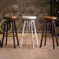 Modern Armless Counter Stool Iron Bar Stool with Wooden Seat and Pedal Clearhalo 'Bar Furniture' 'Bar Stools' 'bar_stools' 'furn' 'furn_bar_stools' 'Furniture' 'Kitchen & Dining Furniture' 1200x1200_2a0b36e8-a4f5-44ad-aff5-ba0781410dcf